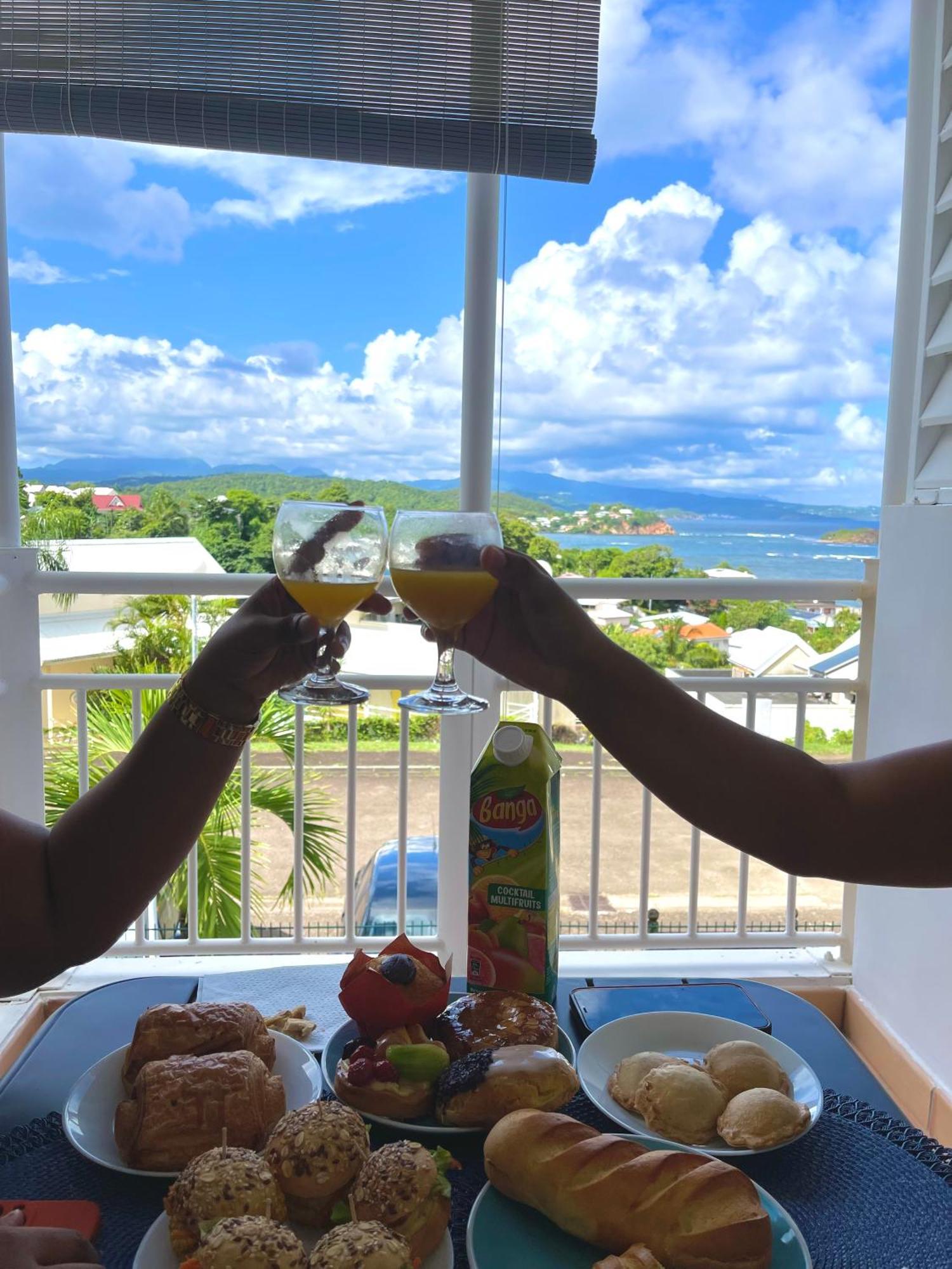 Appartement Vue Mer A 2 Minutes A Pied Des Plages Tartane La Trinite Ngoại thất bức ảnh